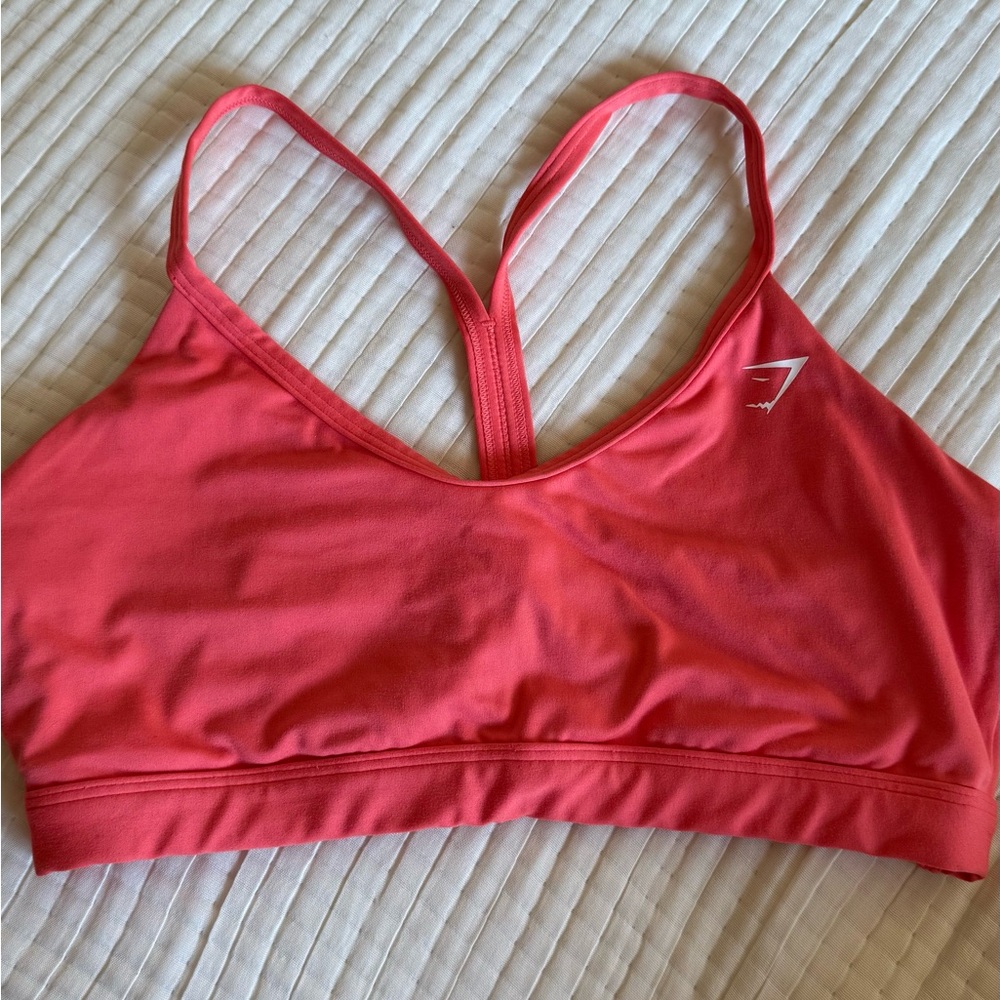 Gymshark Coral Sports Bra